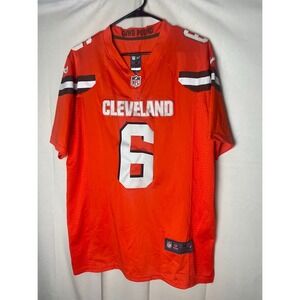 Nike Cleveland Browns Baker Mayfield NFL Football Jersey Orange Size Medium